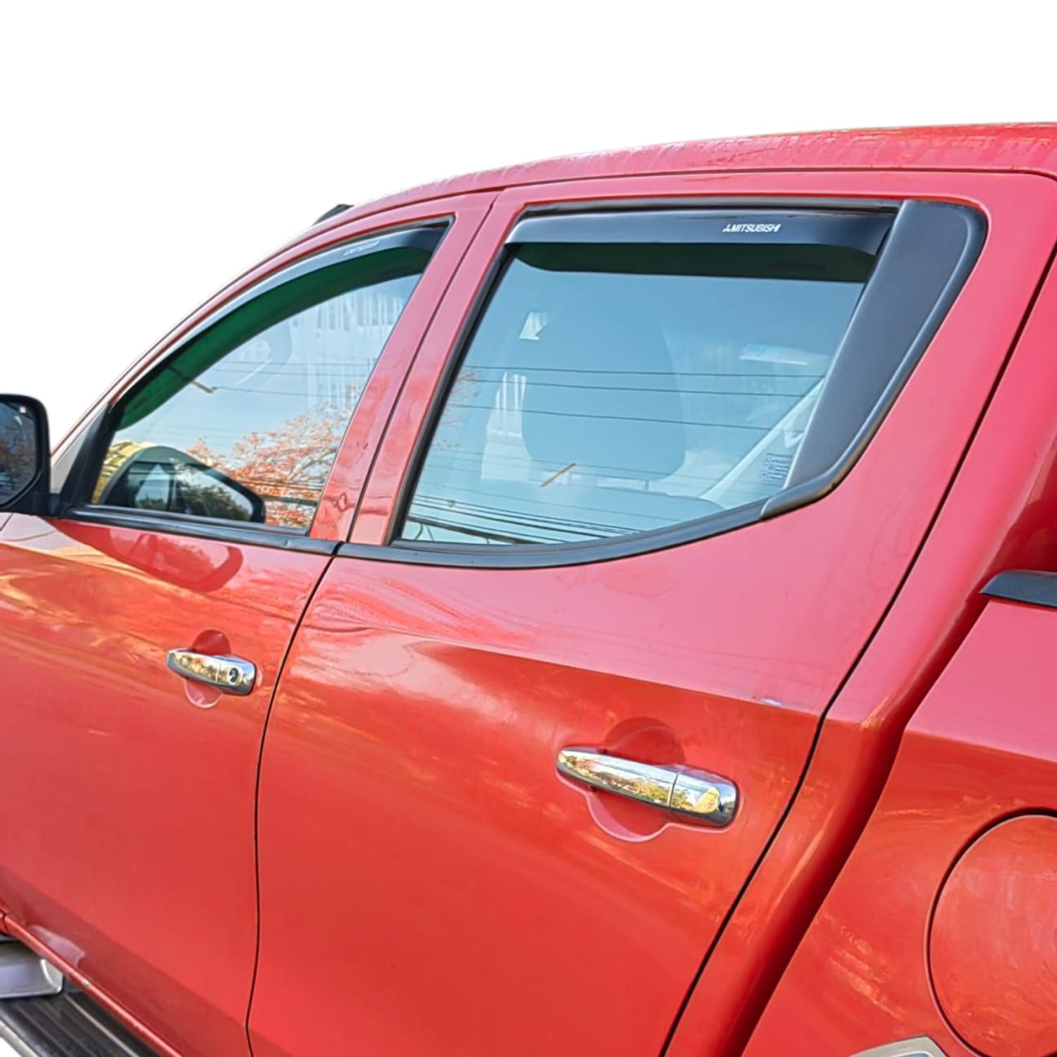 Set De Aletas Botaaguas Mitsubishi L200 2016 - 2024