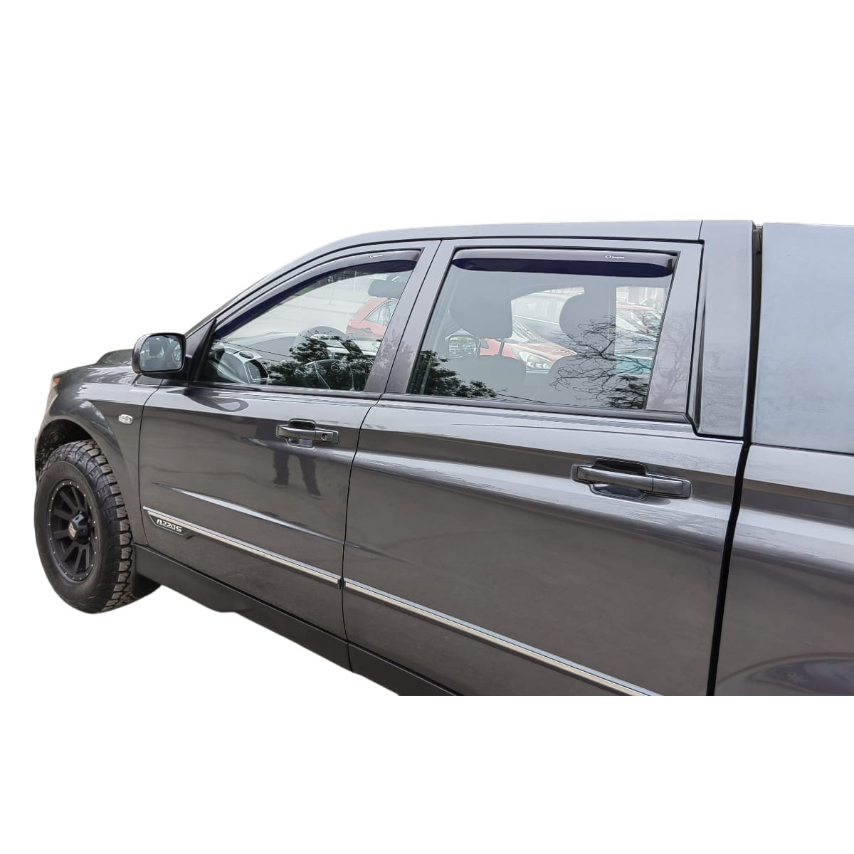 Set De Aletas Botaaguas SsangYong Actyon Sport - Imagen 3