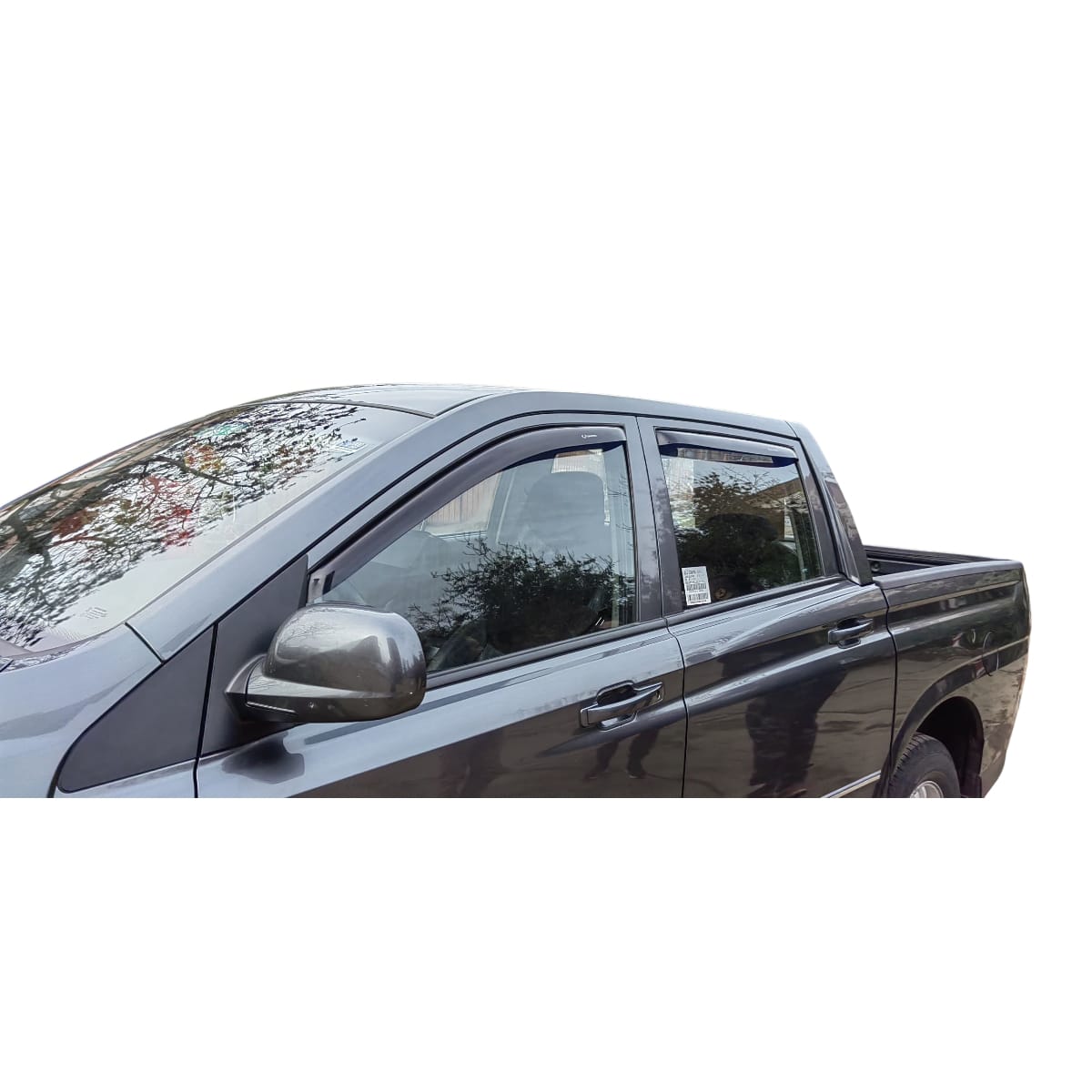 Set De Aletas Botaaguas SsangYong Actyon Sport - Imagen 2