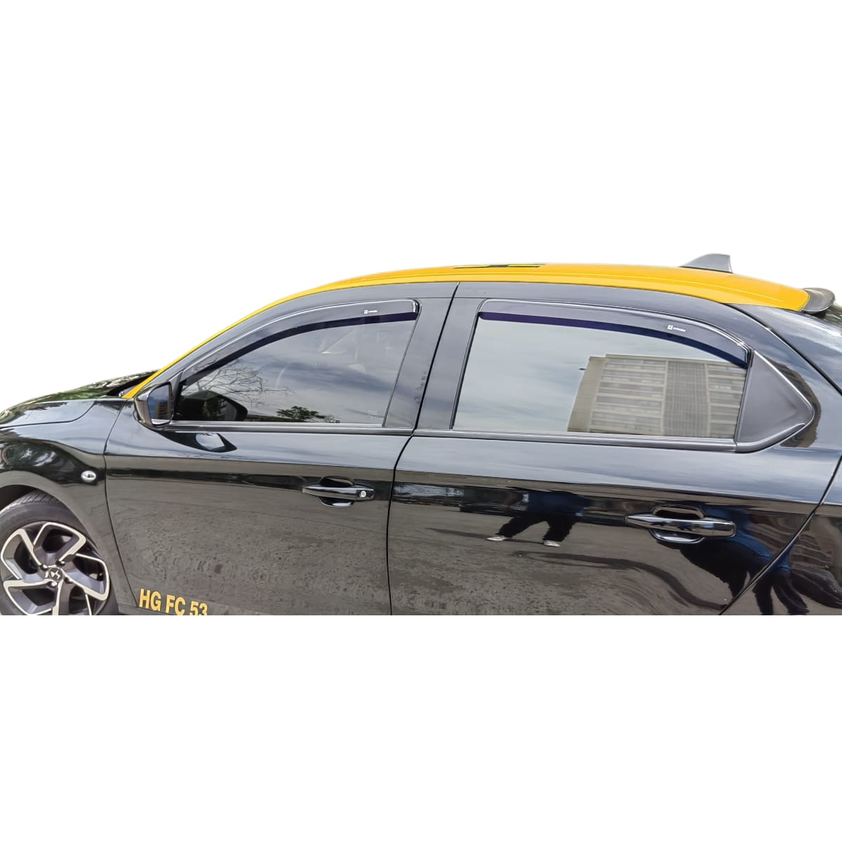 Set De Aletas Botaaguas Citroen C-elysse - Imagen 4