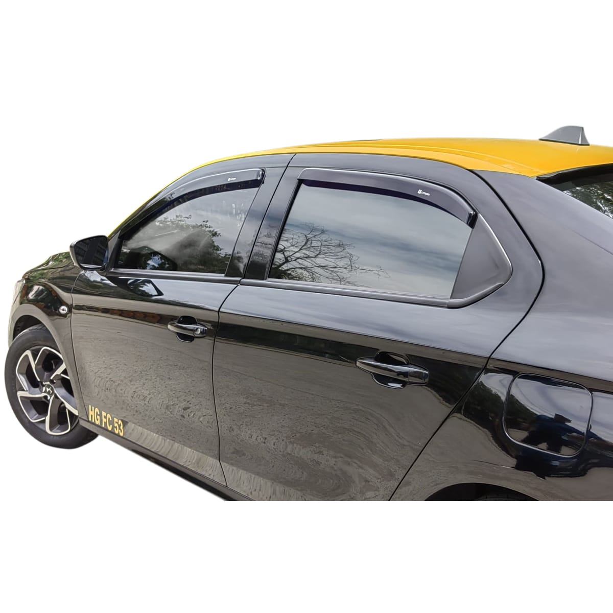 Set De Aletas Botaaguas Citroen C-elysse - Imagen 2