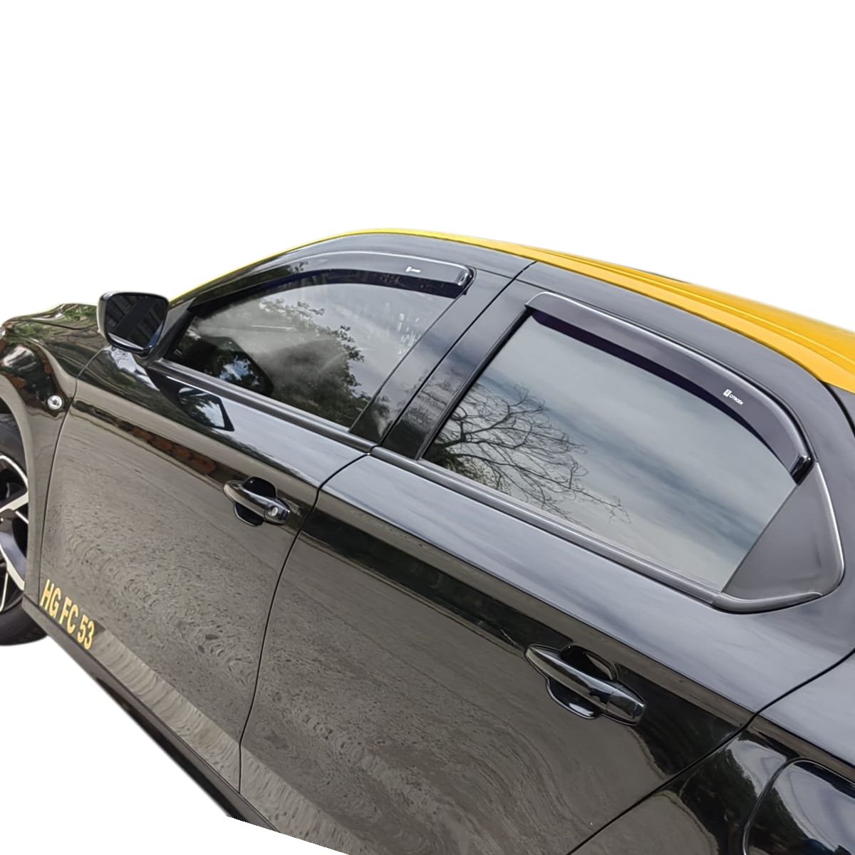 Set De Aletas Botaaguas Citroen C-elysse