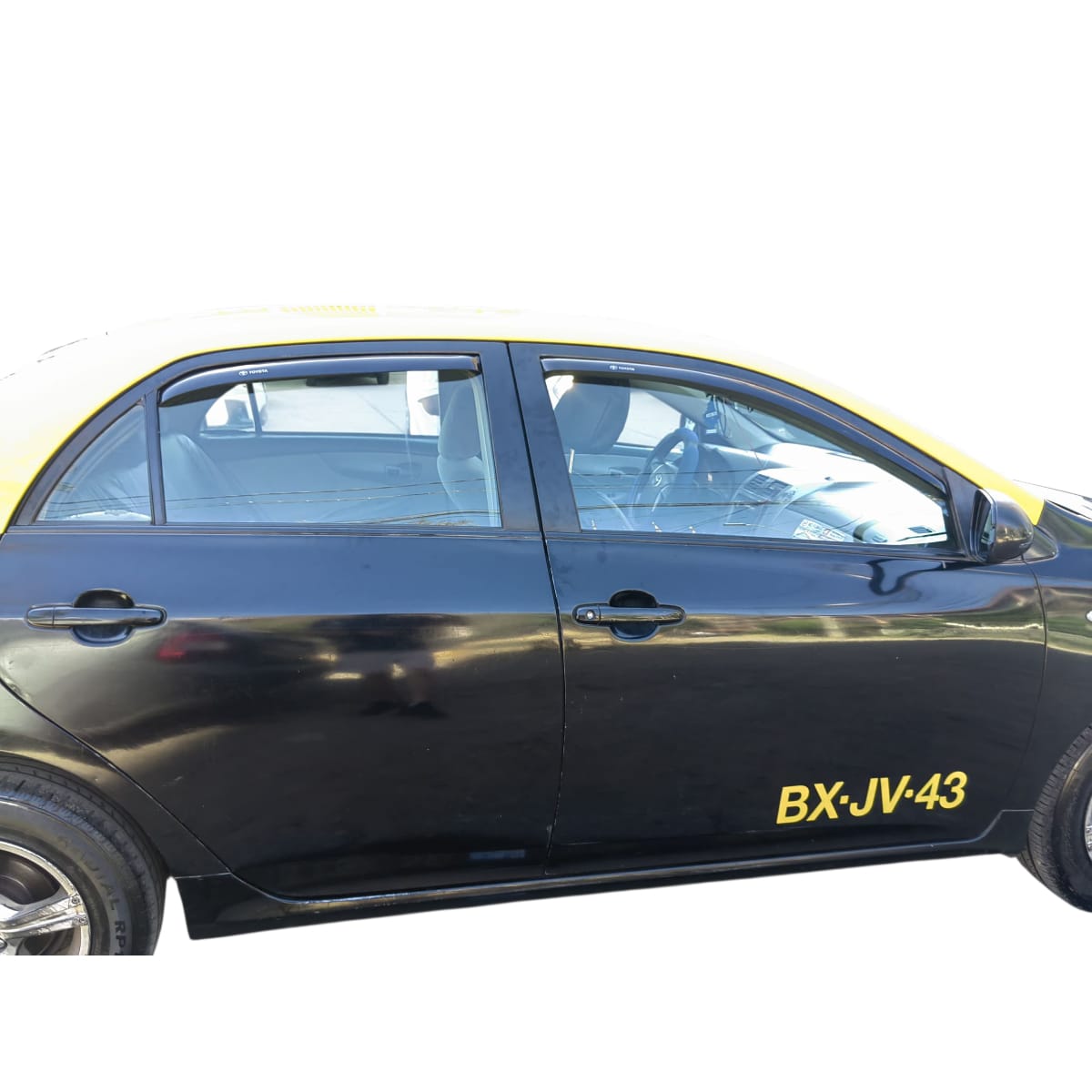 Set De Aletas Botaaguas Toyota Corolla 2008 - 2013 - Imagen 4