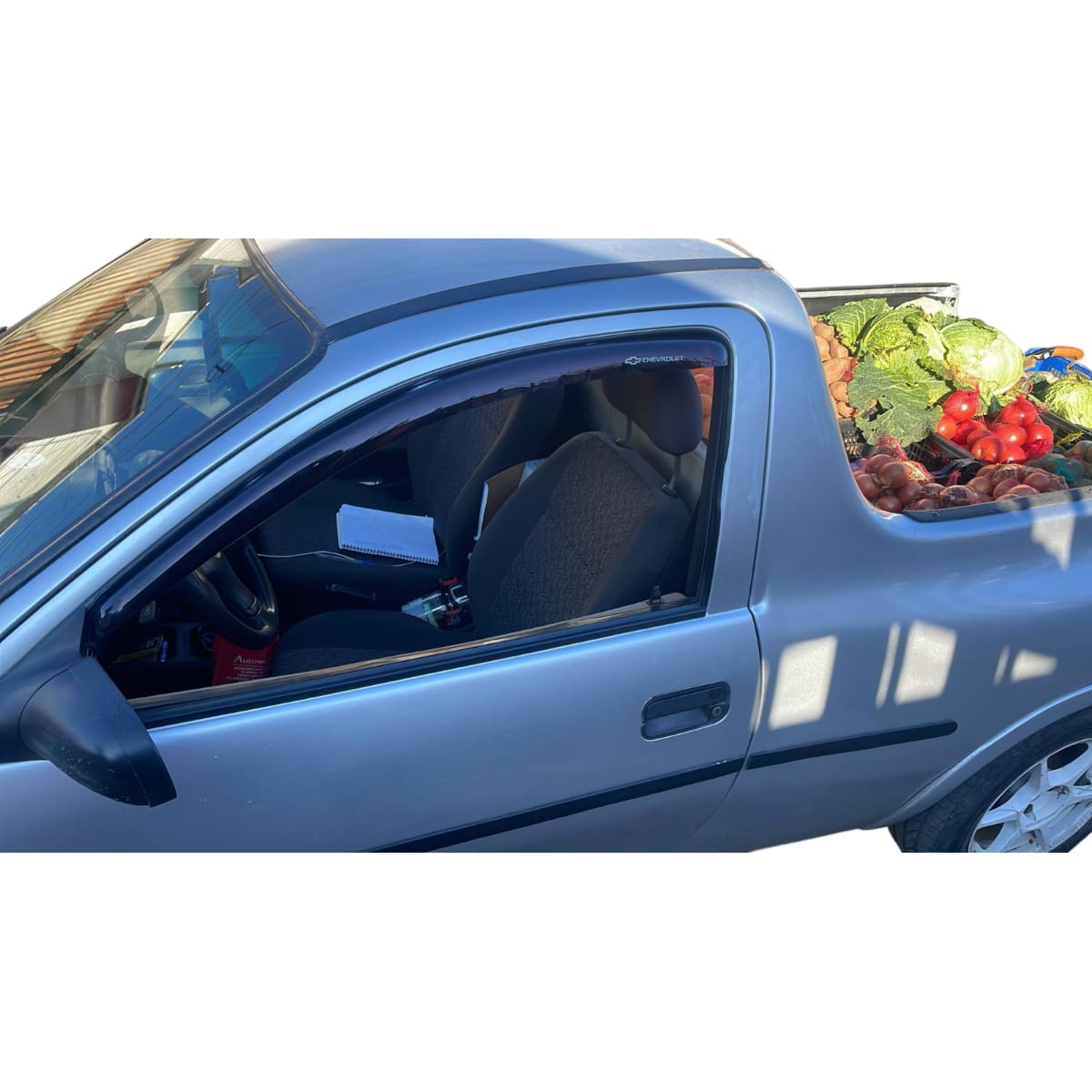 Set De Aletas Botaaguas Chevrolet Corsa 2p - Imagen 2