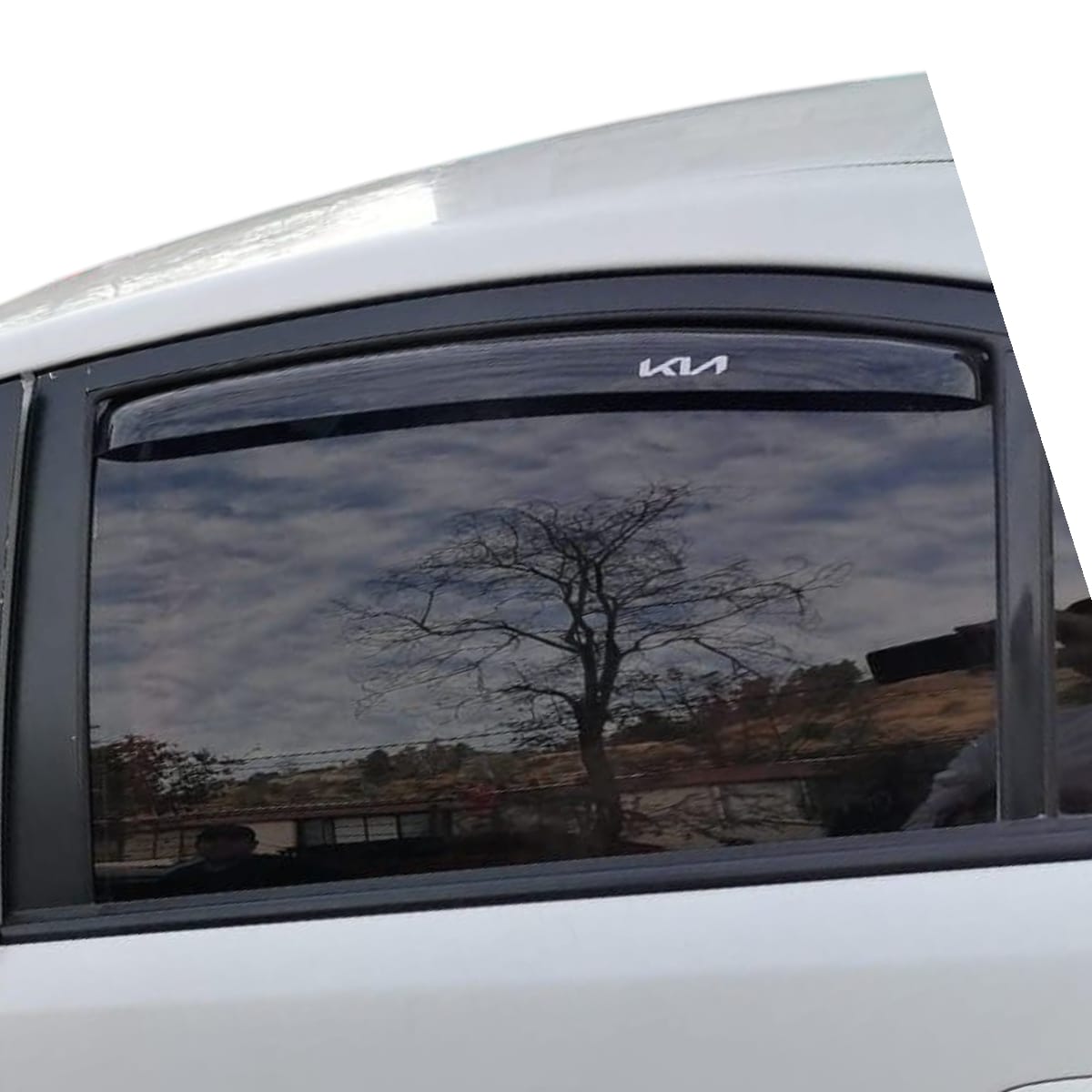 Set De Aletas Botaaguas Kia Rio Jb 2007 - 2011 - Imagen 4