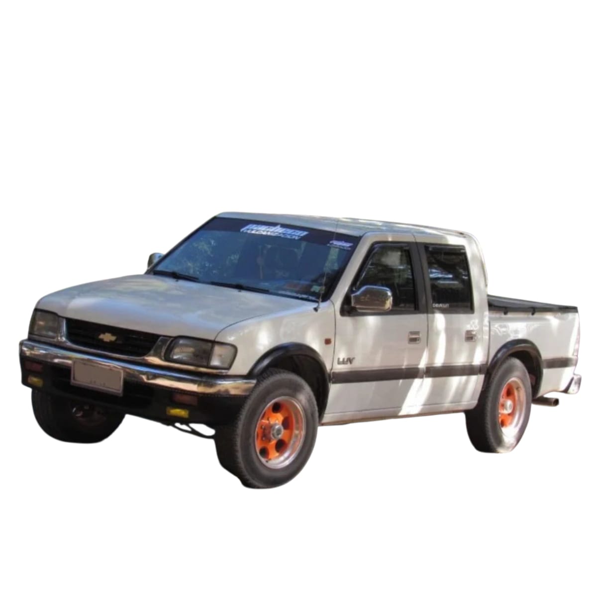 Set De Aletas Botaaguas Chevrolet Luv 97 - 2006 - Imagen 3