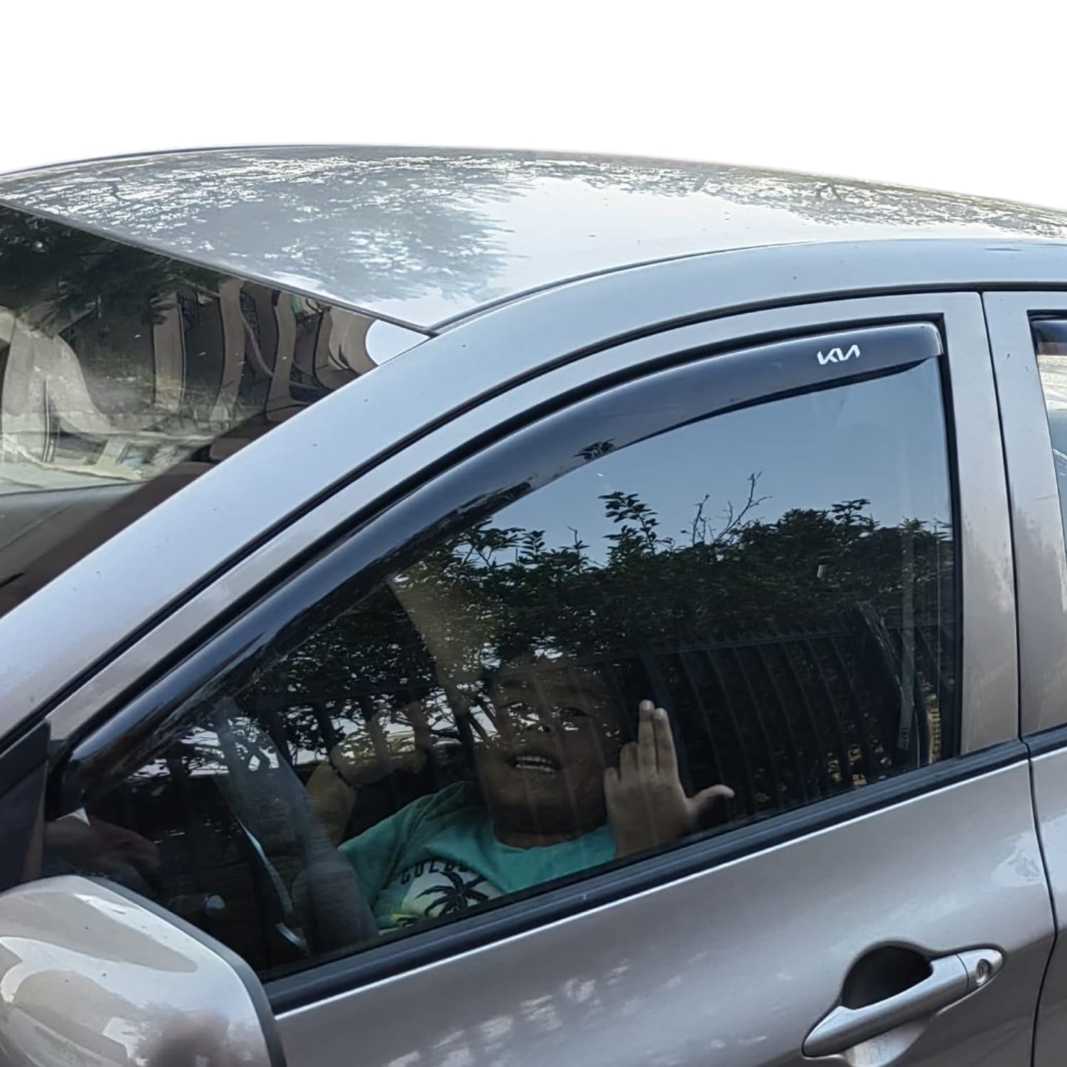 Set De Aletas Botaaguas Kia Morning 2013 - 2017 - Imagen 4