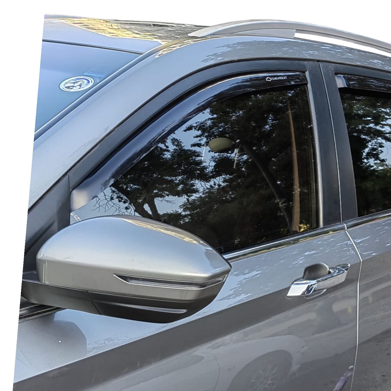 Set De Aletas Botaaguas Chevrolet Captiva 2021 - 2024 - Imagen 3