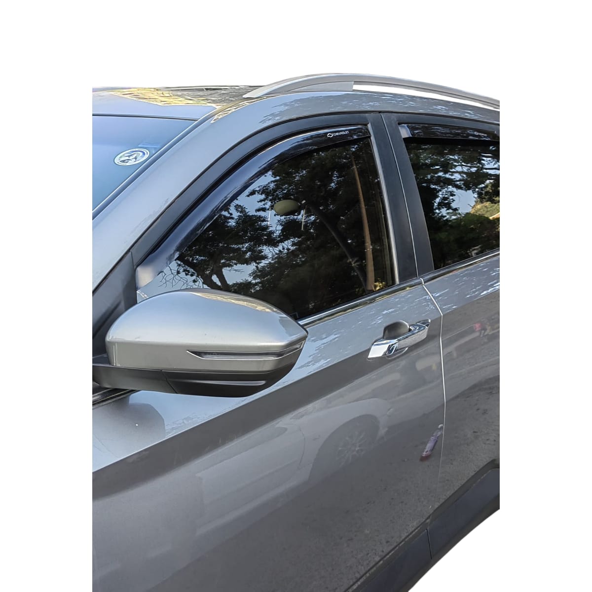 Set De Aletas Botaaguas Chevrolet Captiva 2021 - 2024 - Imagen 2