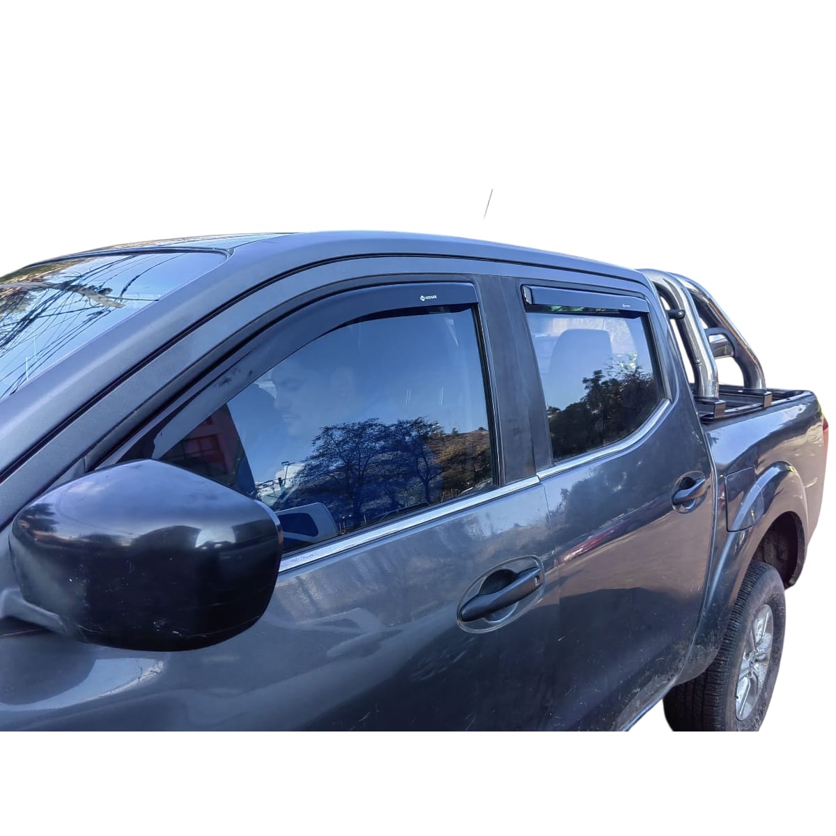 Set De Aletas Botaaguas Nissan Np300 - Imagen 4