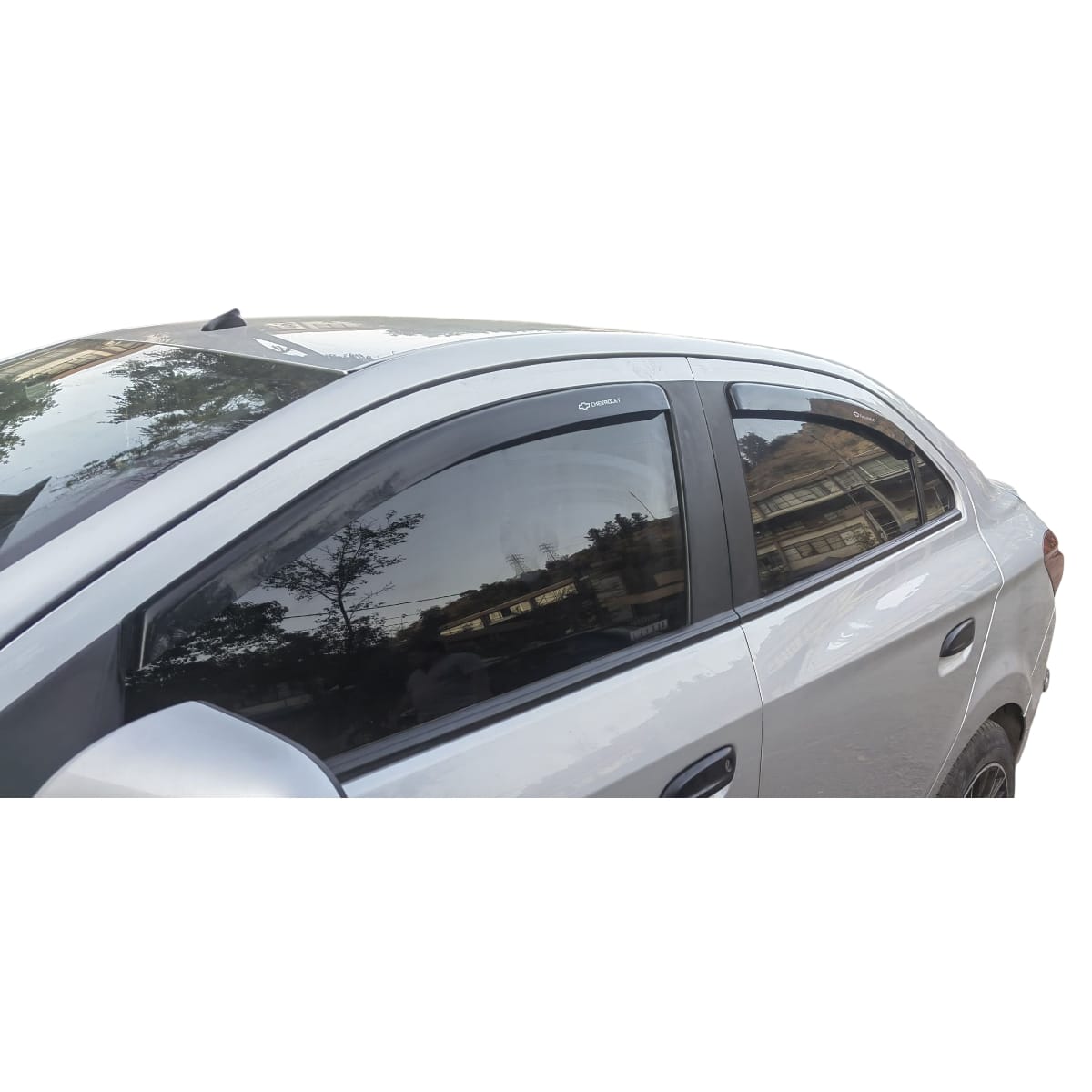 Set De Aletas Botaaguas Chevrolet Prisma - Imagen 3