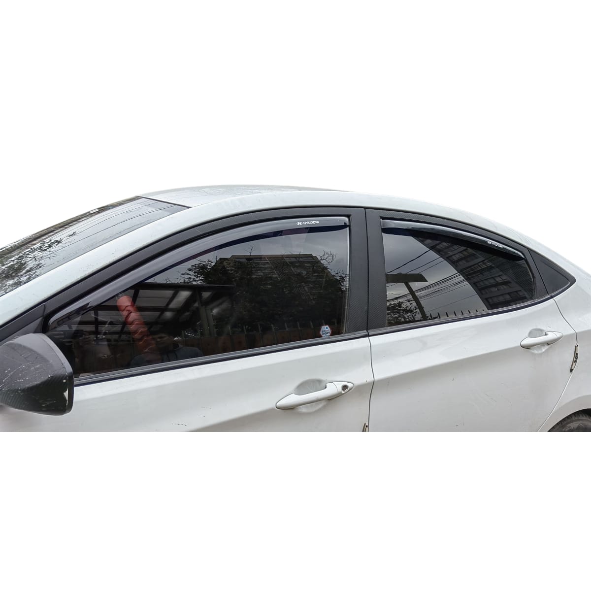 Set De Aletas Botaaguas Hyundai Accent RB 2011 - 2020 - Imagen 4