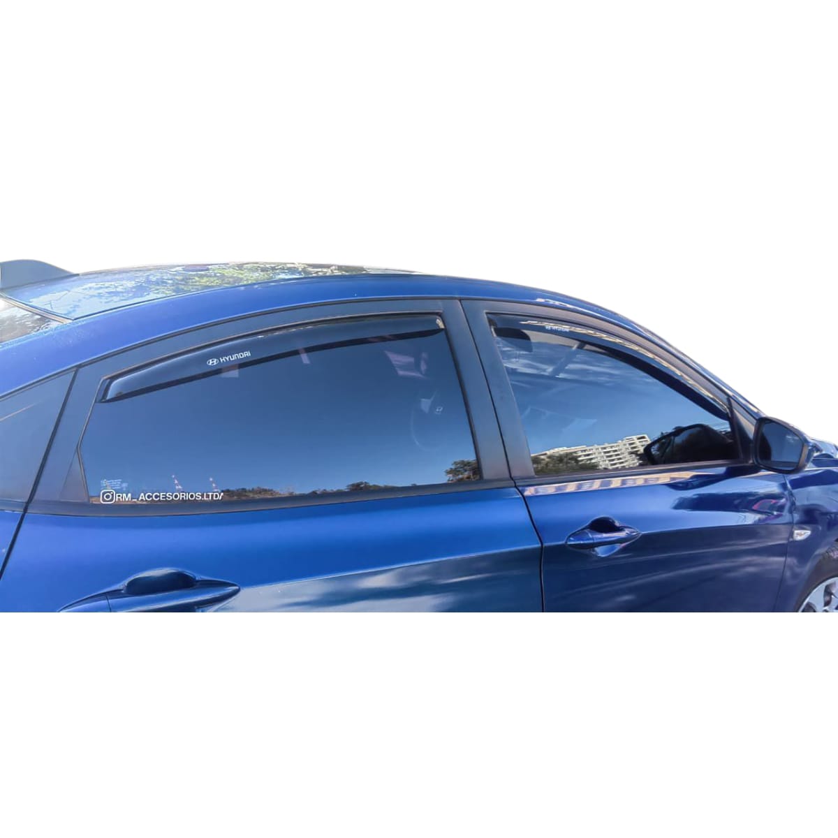 Set De Aletas Botaaguas Hyundai Accent RB 2011 - 2020