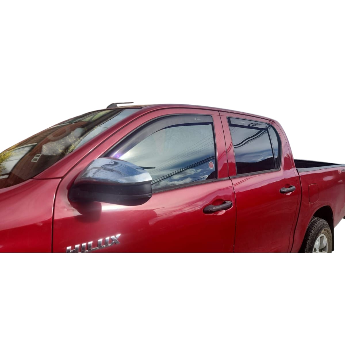 Set De Aletas Botaaguas Toyota Revo 2016 - 2024 - Imagen 2