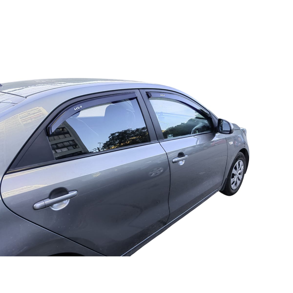 Set De Aletas Botaaguas Kia Soluto 2024 -