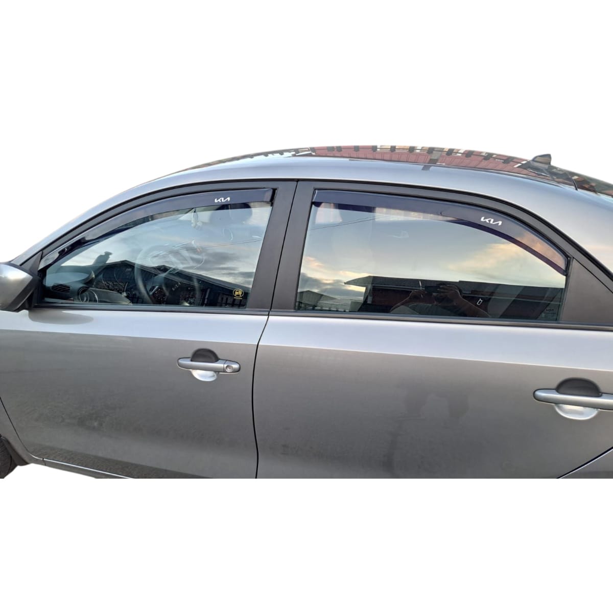 Set De Aletas Botaaguas Kia Soluto 2024 - - Imagen 3