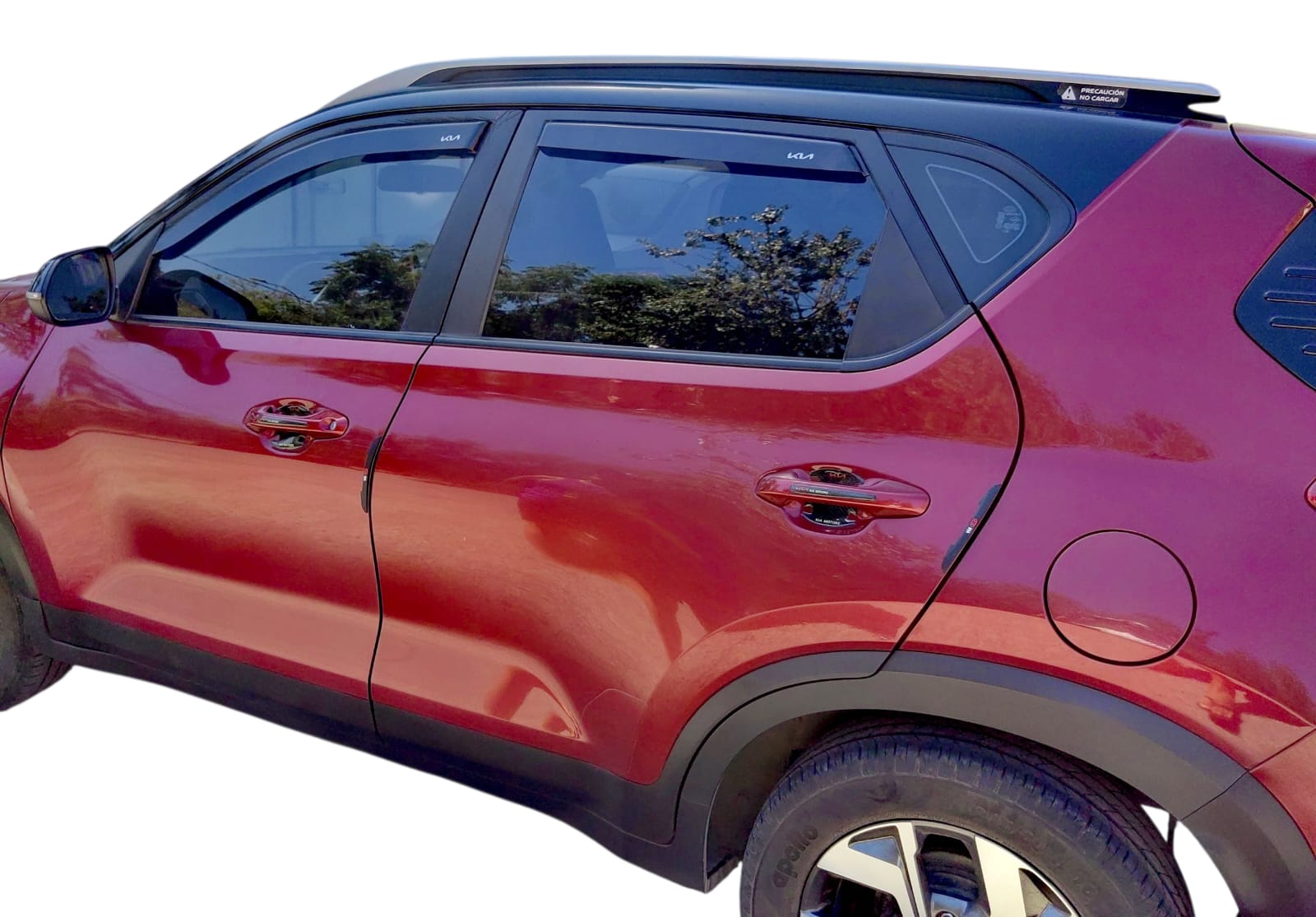 Set De Aletas Botaaguas Kia Sonet - Imagen 2