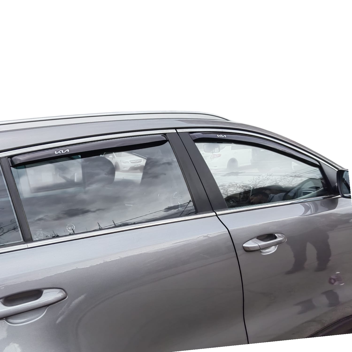 Set De Aletas Botaaguas Kia Sportage 2013 - 2019 - Imagen 4