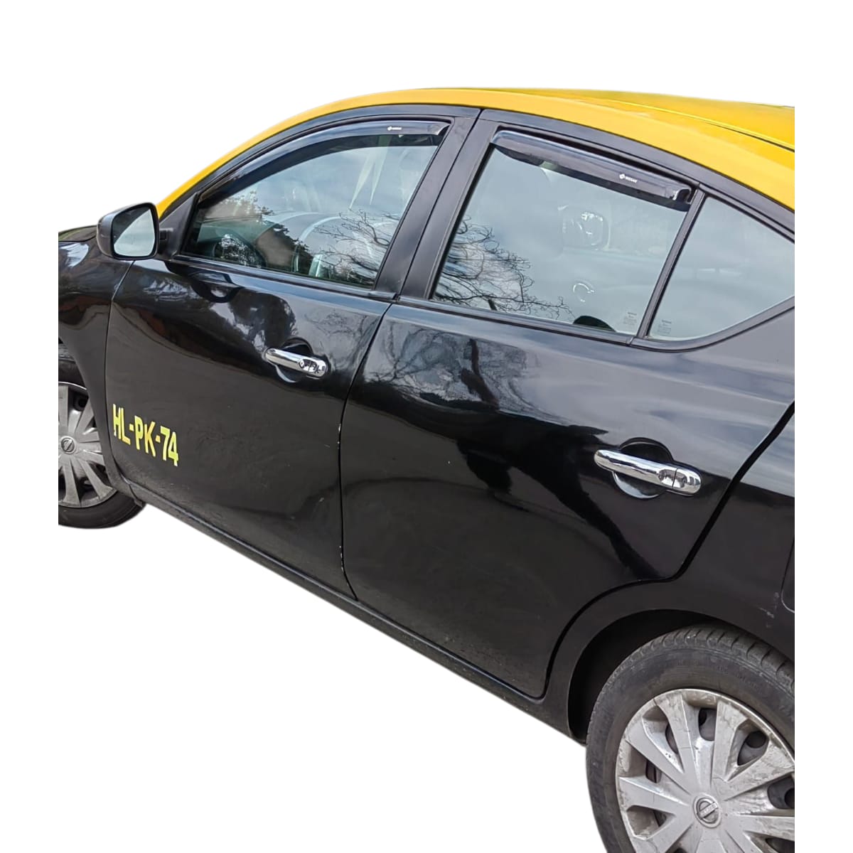 Set De Aletas Botaaguas Nissan Versa2012 - 2020 - Imagen 4