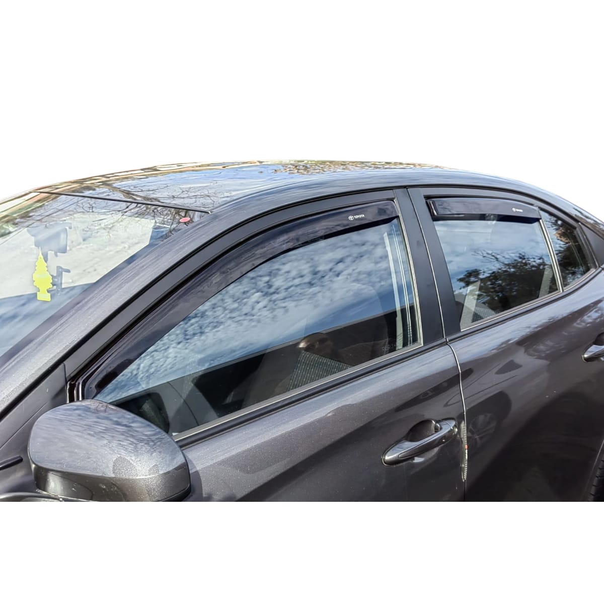 Set De Aletas Botaaguas Toyota Yaris 2014 - 2018 - Imagen 3