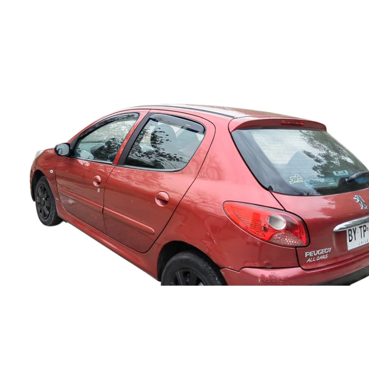 Set De Aletas Botaaguas Peugeot 206 2P Y 4P - Imagen 3