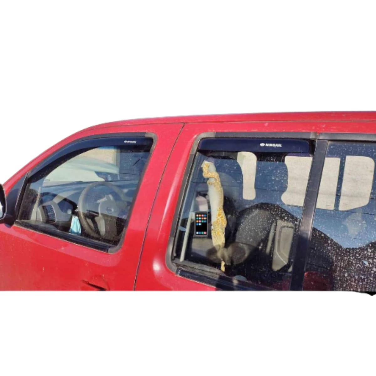 Set De Aletas Botaaguas Nissan Navara