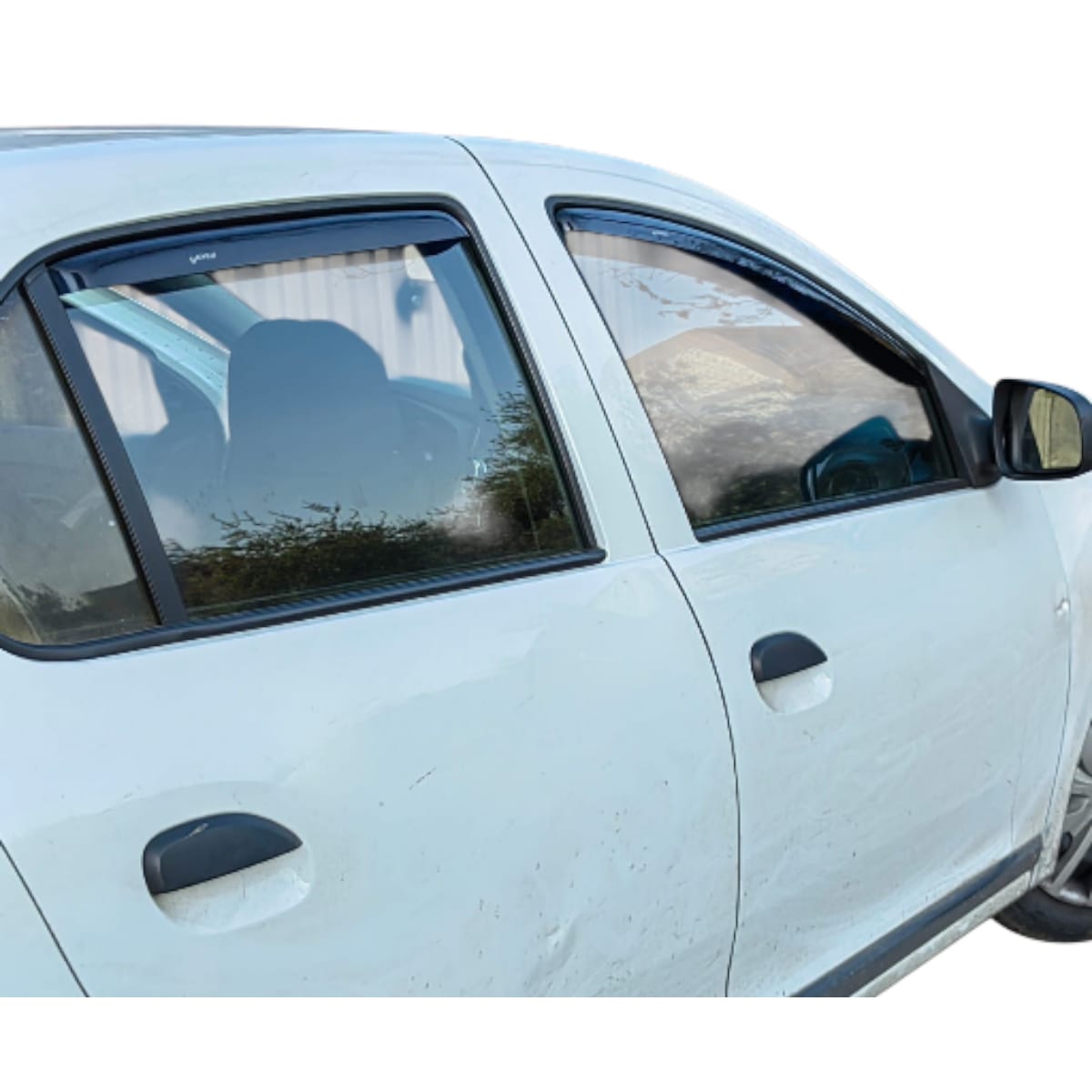 Set De Aletas Botaaguas Renaul Symbol