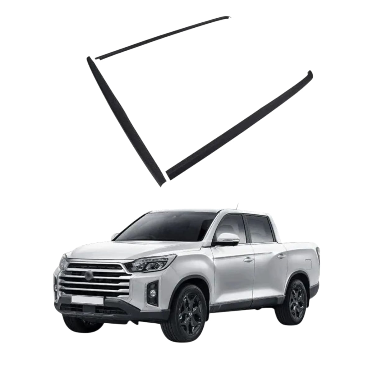 Set Borde Cubre Pick UP SsangYong Grand Musso