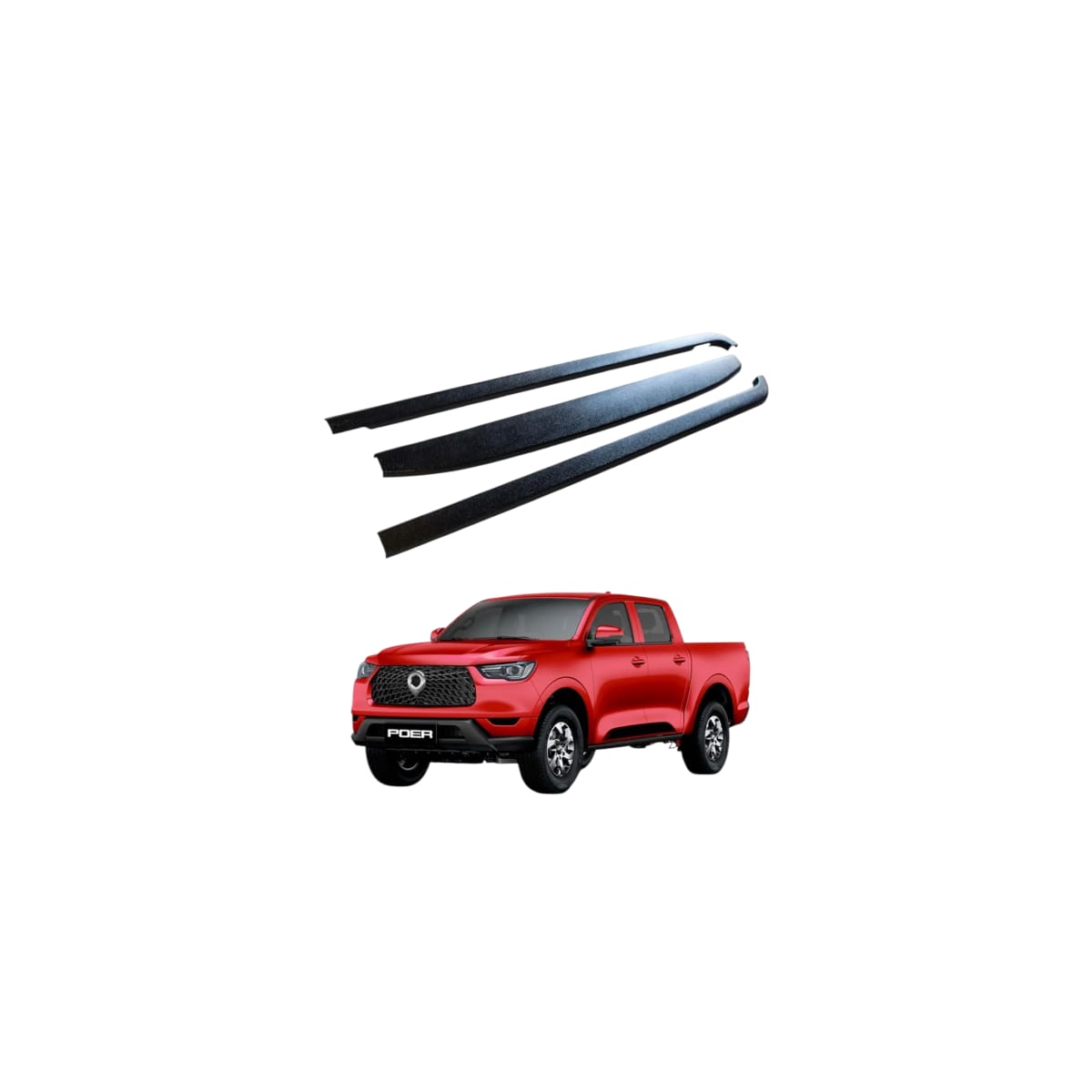 Set Borde Cubre Pick UP Great Wall Poer