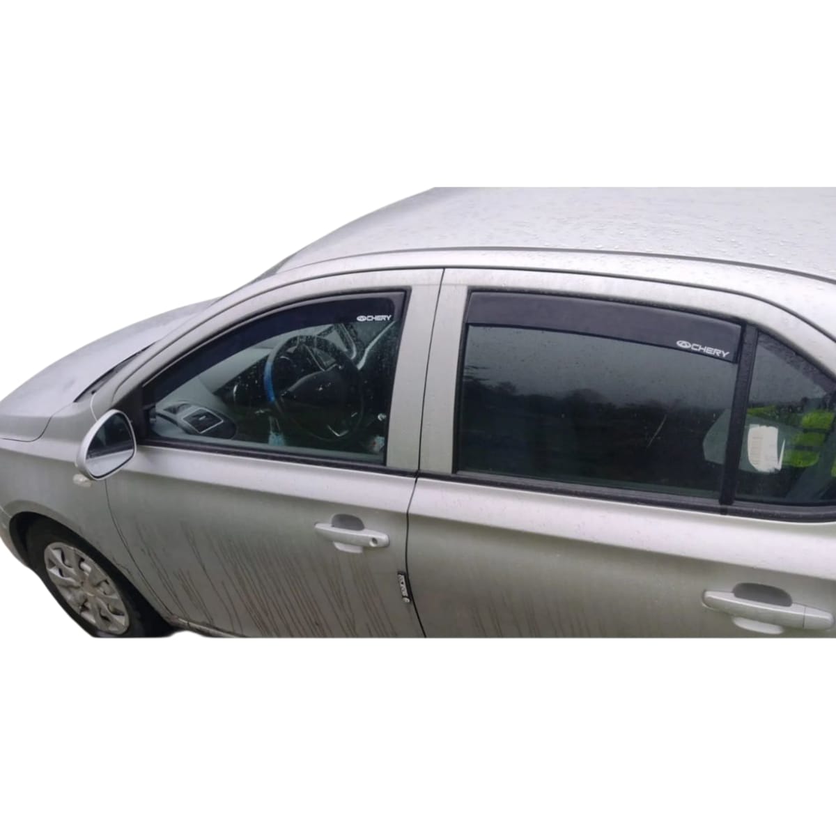 Set De Aletas Botaaguas Chery Arrizo 3 - Imagen 2