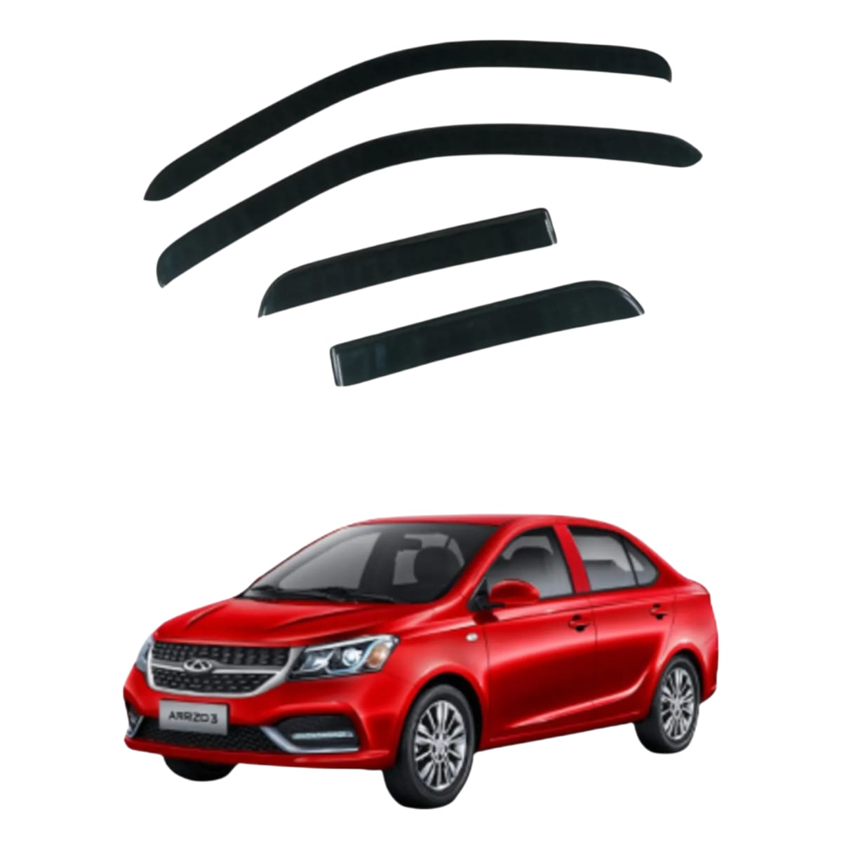 Set De Aletas Botaaguas Chery Arrizo 3