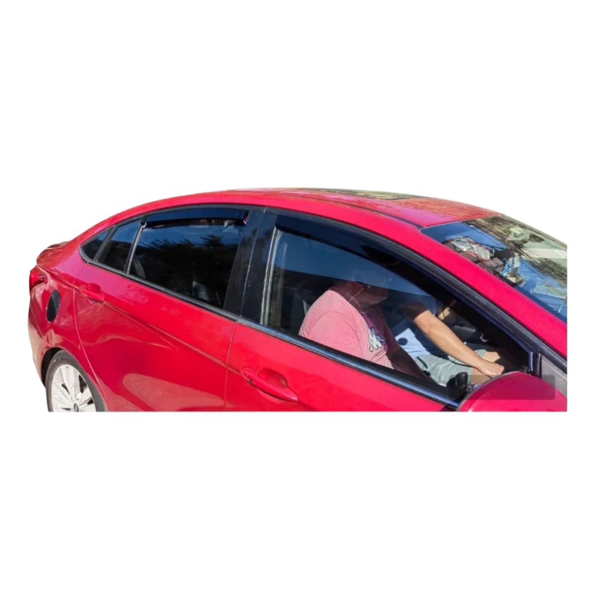 Set De Aletas Botaaguas Chery Arrizo 5 - Imagen 3