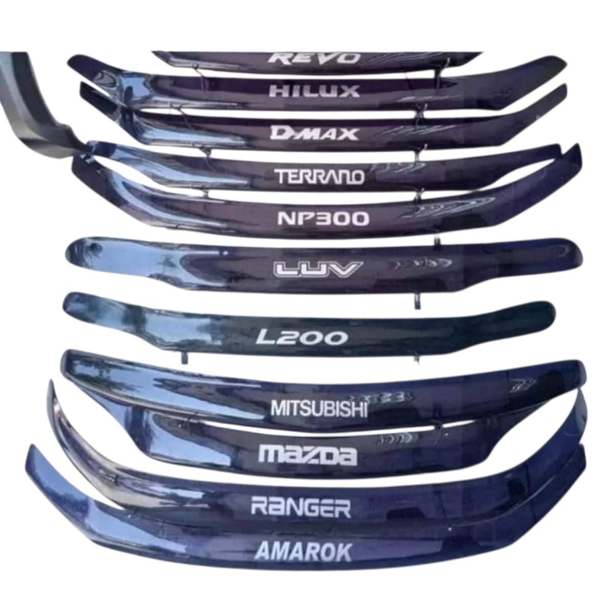 Deflector De Capot Acrilico Mazda Bt50 2012 - 2023 - Imagen 5