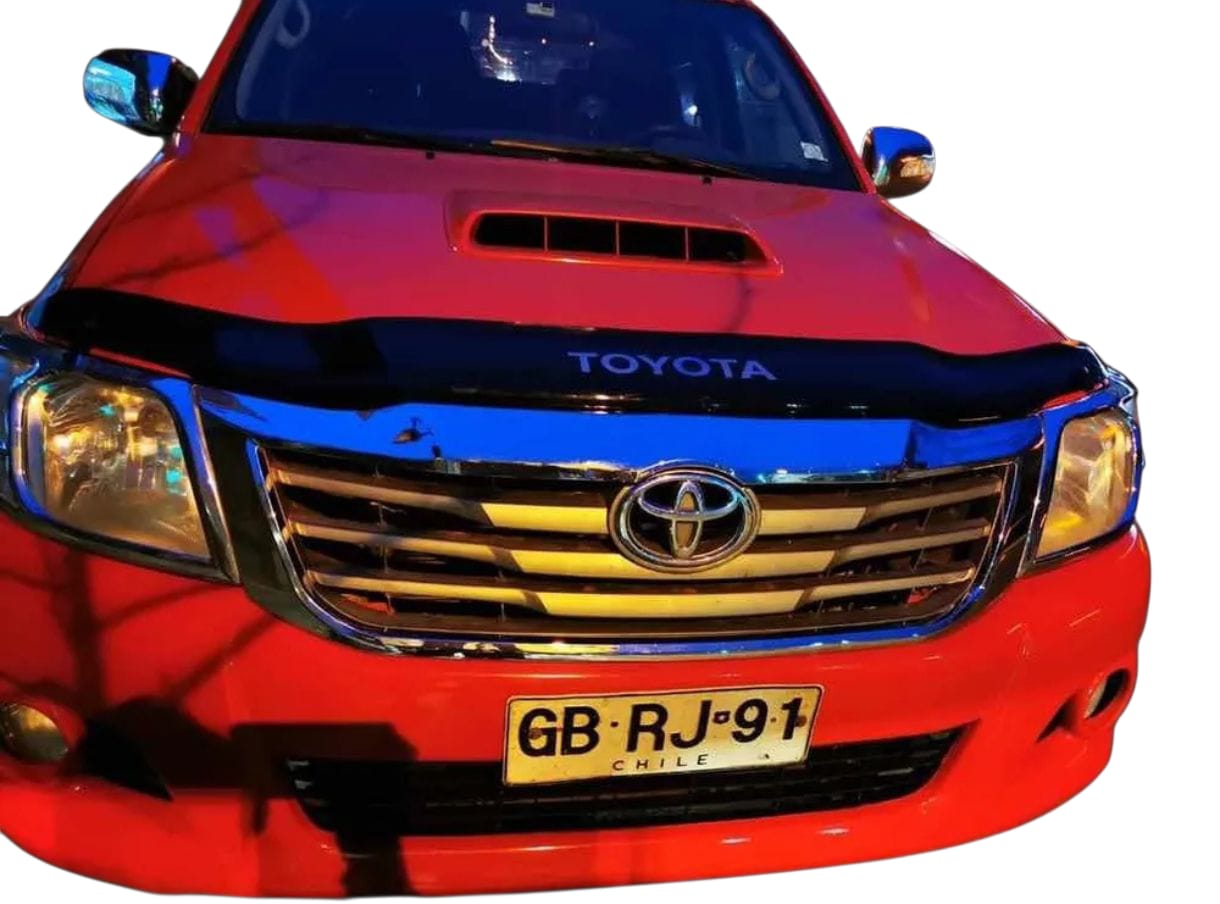 Deflector De Capot Acrilico Toyota Hilux 2012 - 2015 - Imagen 3