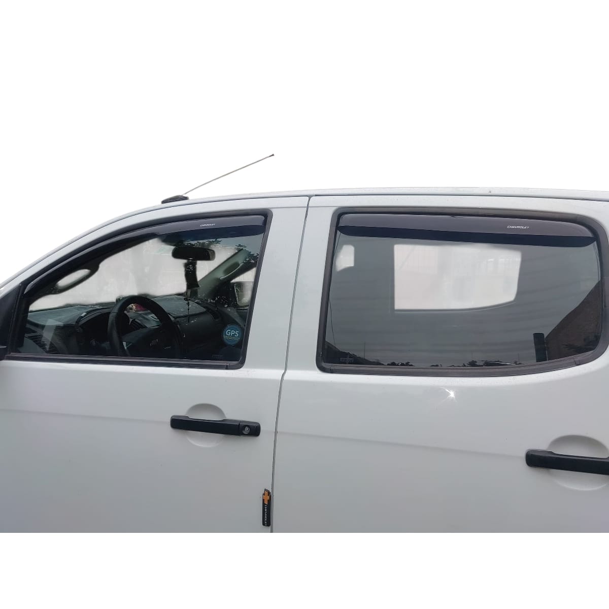 Set De Aletas Botaaguas Chevrolet D-max 2015 - 2020 - Imagen 2