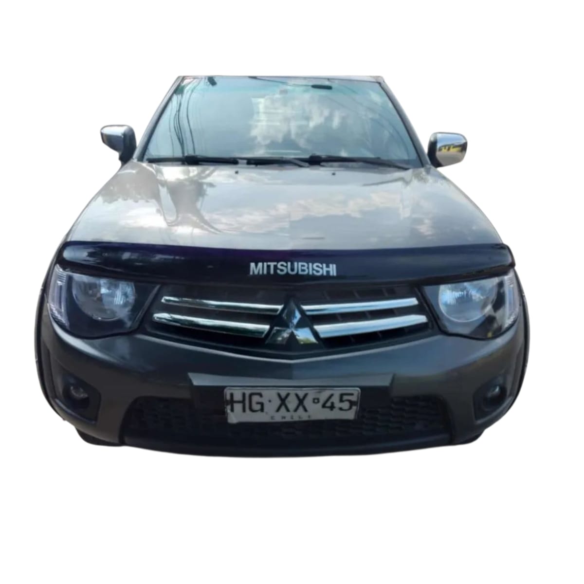 Deflector De Capot Acrilico Mitsubishi L200 2007 - 2015