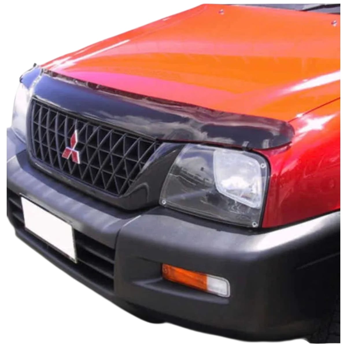Deflector De Capot Acrilico Mitsubishi L200 98 - 2006 - Imagen 2