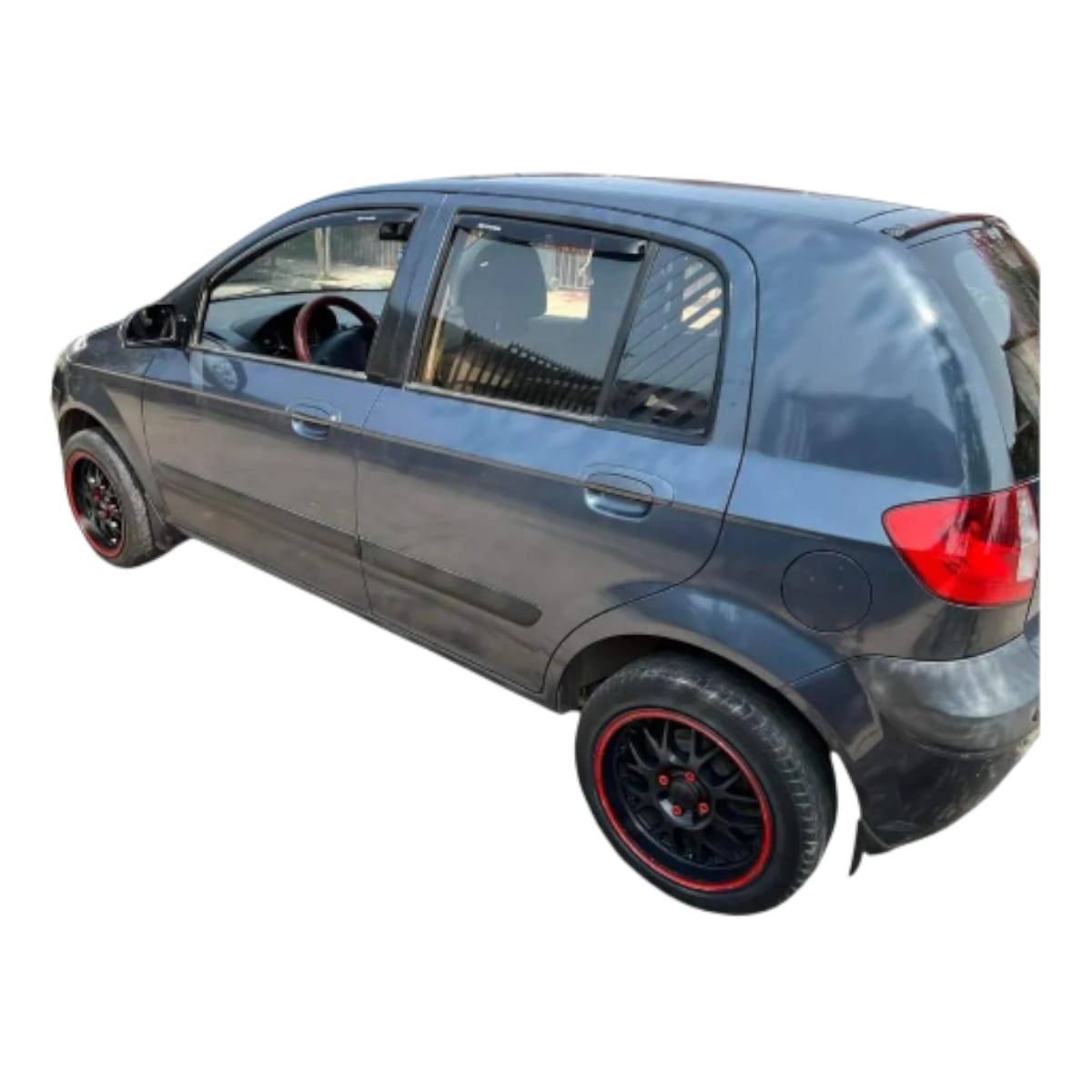 Set De Aletas Botaaguas Hyundai Getz 4P - Imagen 2