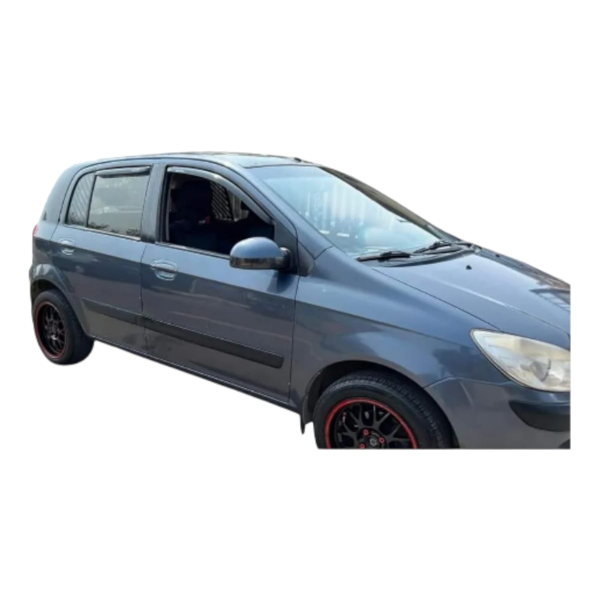 Set De Aletas Botaaguas Hyundai Getz 4P