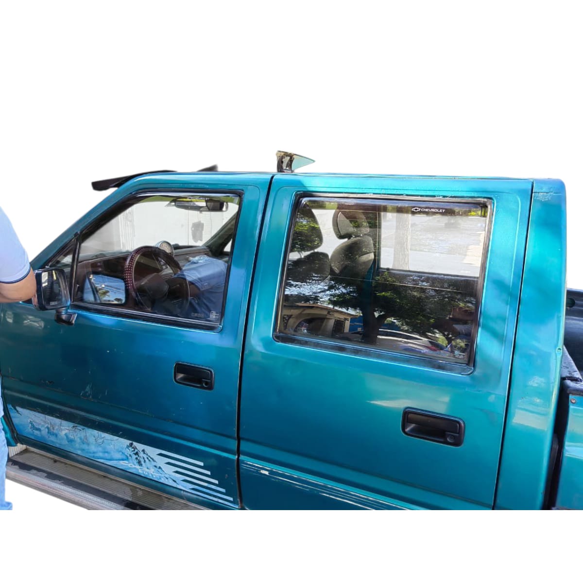 Set De Aletas Botaaguas Chevrolet Luv 89 - 96