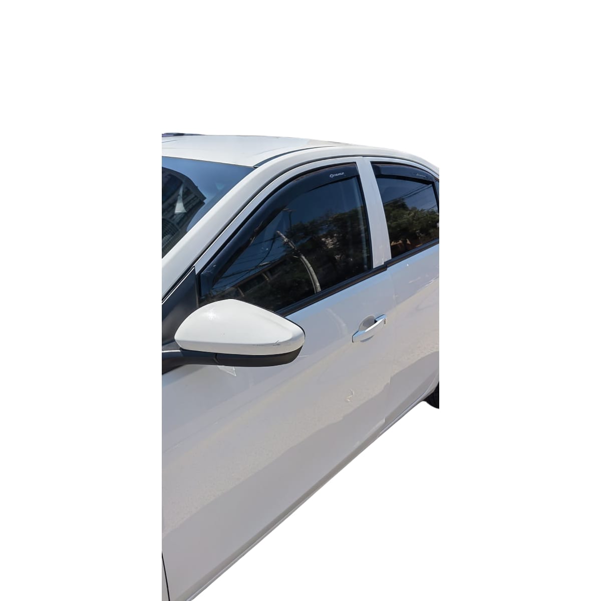 Set De Aletas Botaaguas Chevrolet Sail 2017 - 2023 - Imagen 2