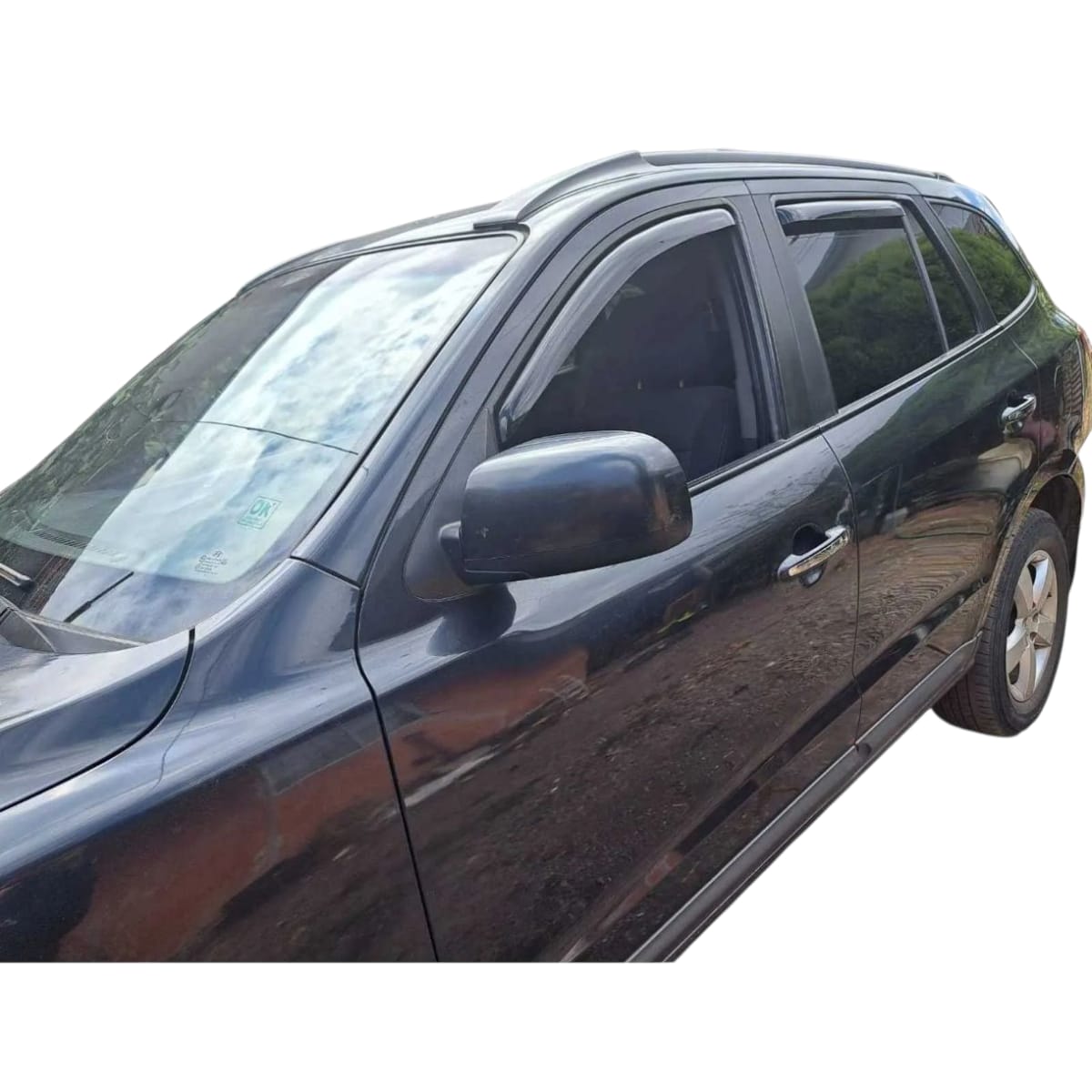 Set De Aletas Botaaguas Hyundai Santa Fe 2000 - 2006