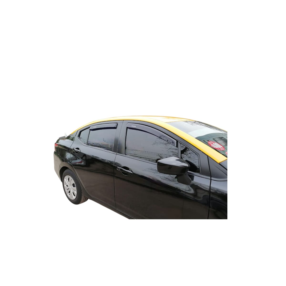 Set De Aletas Botaaguas Nissan Versa 2019 - 2024 - Imagen 4