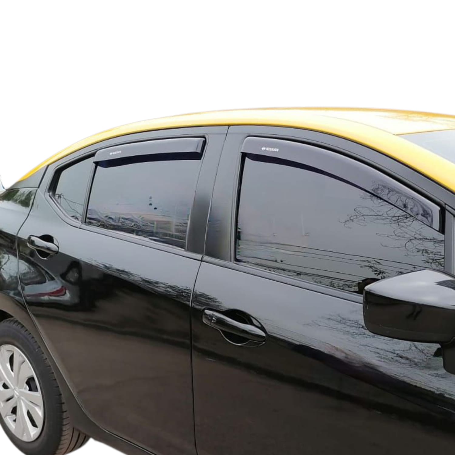 Set De Aletas Botaaguas Nissan Versa 2019 - 2024